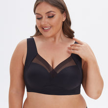 Load image into Gallery viewer, Integrated Fixed Cup GluE-free Plus Size Sports Bra