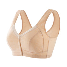 Load image into Gallery viewer, Women Cotton Front Button Bra,Mother Bra