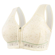 Load image into Gallery viewer, Plus Size Front Closure Wireless Bra Lace Women Underwear
