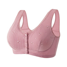 Load image into Gallery viewer, Front Button No Steel Ring Comfortable Breathable Bra
