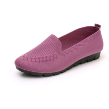 Load image into Gallery viewer, Fly-woven mesh shallow mouth breathable shoes