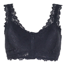 Load image into Gallery viewer, Women's Zip Front Lace Push Up Bra