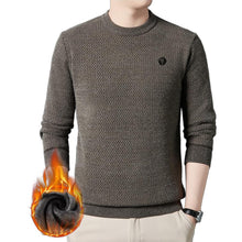 Load image into Gallery viewer, Men's Warm Cozy Lined Solid Color Premium Sweater