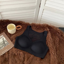 Load image into Gallery viewer, Women's Seamless Deep V Hollow Vest Bra