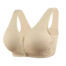 Load image into Gallery viewer, Women's wire-free front button tank top bra