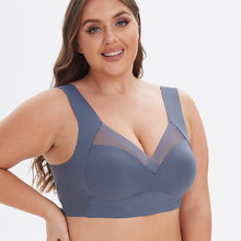 Load image into Gallery viewer, Integrated Fixed Cup GluE-free Plus Size Sports Bra