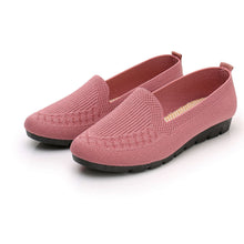 Load image into Gallery viewer, Fly-woven mesh shallow mouth breathable shoes