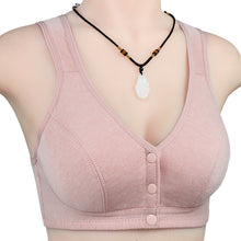 Load image into Gallery viewer, Ladies Cotton Tank Front Button Bra