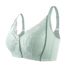 Load image into Gallery viewer, Women's lace front button shaped bra
