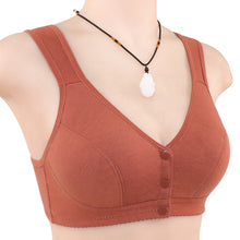 Load image into Gallery viewer, Ladies Cotton Tank Front Button Bra