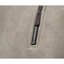 Load image into Gallery viewer, Men Fall/Winter Stand Collar Half-Zip Sweatshirt