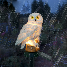 Load image into Gallery viewer, Solar Owl Garden Decorative Landscape Light