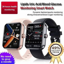 Load image into Gallery viewer, Welnax® - Lipids Uric Acid Blood Glucose Monitoring Smart Watch