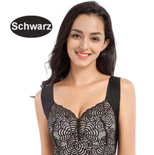 Load image into Gallery viewer, Der Stretch Full-Figure Seamless Spitzen-BH mit Ausschnitten