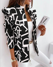 Load image into Gallery viewer, Blazer ondulado de manga larga con cremallera para mujer. 8 colores a elegir - EspaƱa