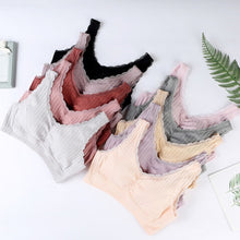 Load image into Gallery viewer, Women&#39;s Pure Cotton Buckleless Breathable Sports Bra
