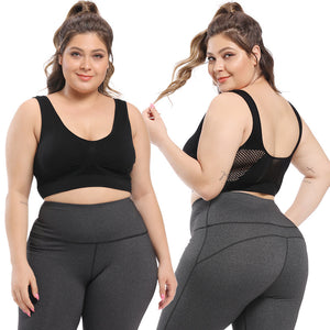 Push Up Mesh Breathable Bra