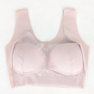 Women's Lace Wide Shoulder Strap Beautiful Back Bra