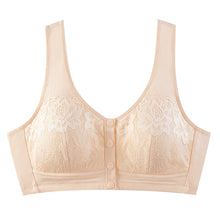 Load image into Gallery viewer, Thin Front Open Button No Steel Ring Ladies Bra
