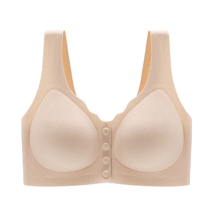 Front-Clasp Anti-Sagging Vest-Style Plus Size Bra