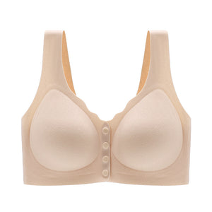 Front-Clasp Anti-Sagging Vest-Style Plus Size Bra