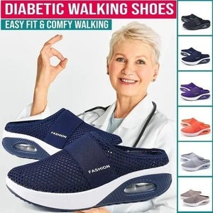 【35-43】2024 Zapatos de malla con colchón de aire, zapatos de malla hueca - España