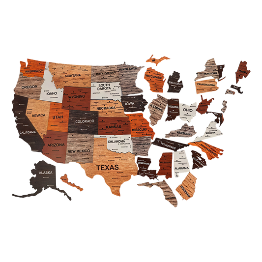 Graddi United States Map Puzzle