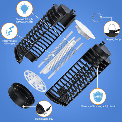 Fly Zapper with High Powered UV Light