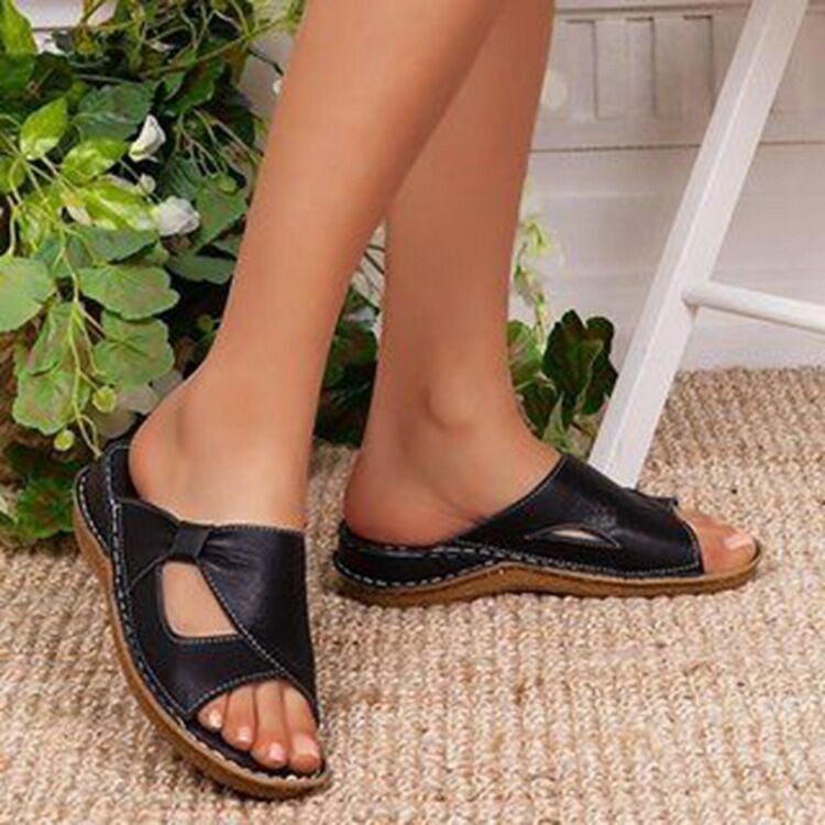 【35-43】2024 zapatos de plataforma de moda nuevas zapatillas de playa casuales para las mujeres de gran tamaño