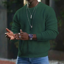 Load image into Gallery viewer, Men Long Sleeve Round Neck Knitwear
