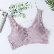 Load image into Gallery viewer, Women&#39;s Pure Cotton Buckleless Breathable Sports Bra

