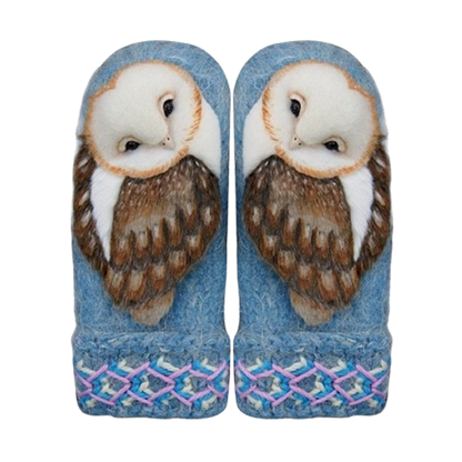 Grishay OwlKnits Mittens