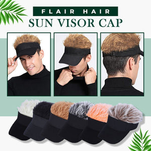 Flair Hair Sun Visor Cap